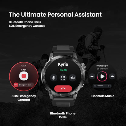 Zeblaze Stratos 2 Plus GPS Sports Smart Watch Built-in Compass