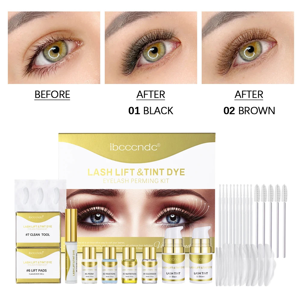 Brow Lamination & Tint Kit And Lash Lift Professional
