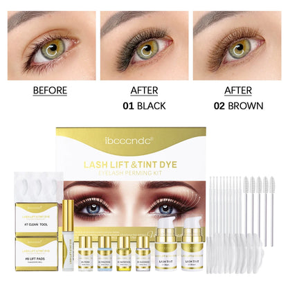 Brow Lamination & Tint Kit And Lash Lift Professional