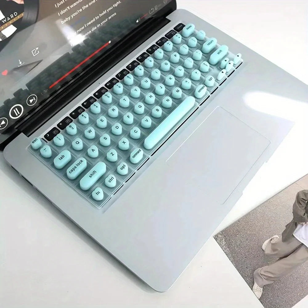 Silicone Laptop Keyboard Film Long Nails Convenien Key Caps