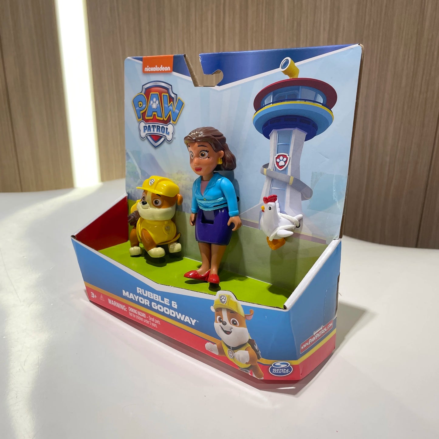 Original Paw Patrol Mayor Goodway Figure Set Children Toy