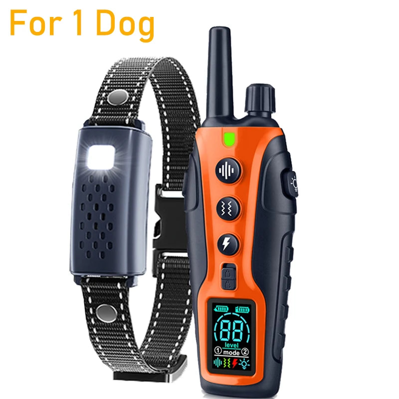 Electric Dog Training Collar Remote Control With  Vibration Shock