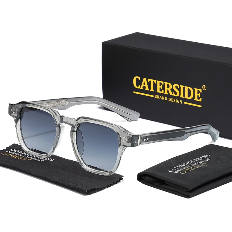 Square Fashion Sunglasses Men Core Insert Temple