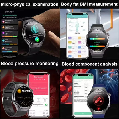 New Nursing Grade ECG+PPG Smart Watch Health Analysis