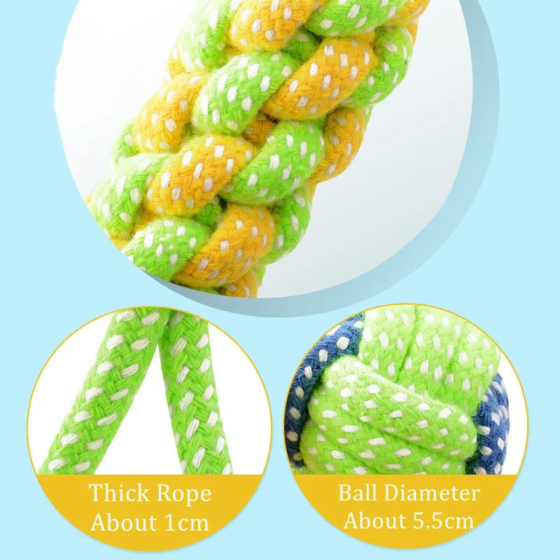 Pet Dog Toys for Large Small Dogs Toy Interactive Cotton Rope