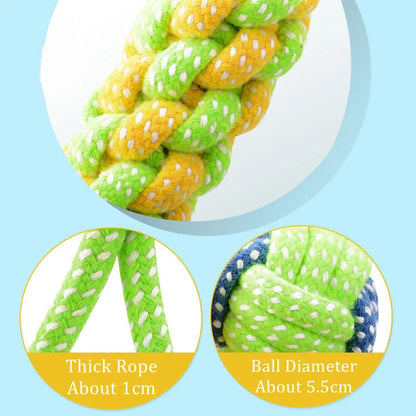 Pet Dog Toys for Large Small Dogs Toy Interactive Cotton Rope