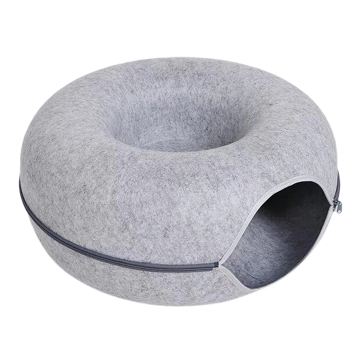 B-Tunnel Donut Cat Bed Interactive Tunnel Pet
