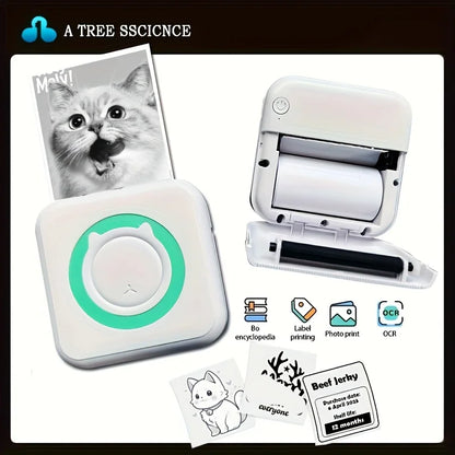 Portable Mini Label Printer for Home Office