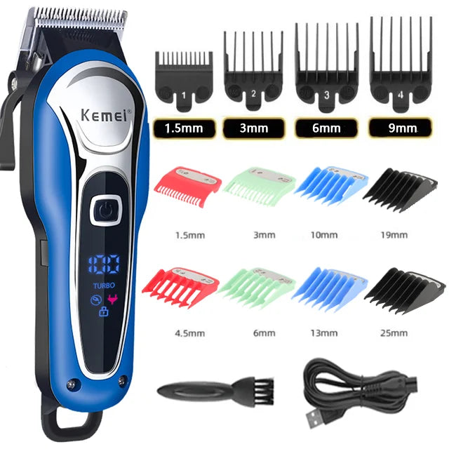 Kemei hair clipper hair clipper professional hair clipper
