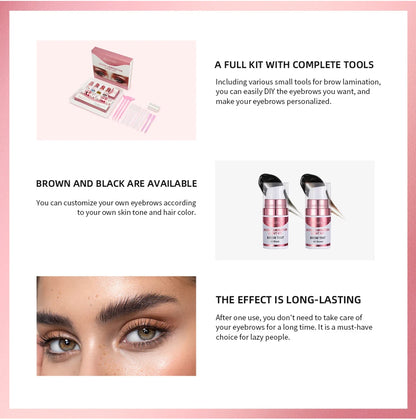 Brow Lamination & Tint Kit And Lash Lift Professional