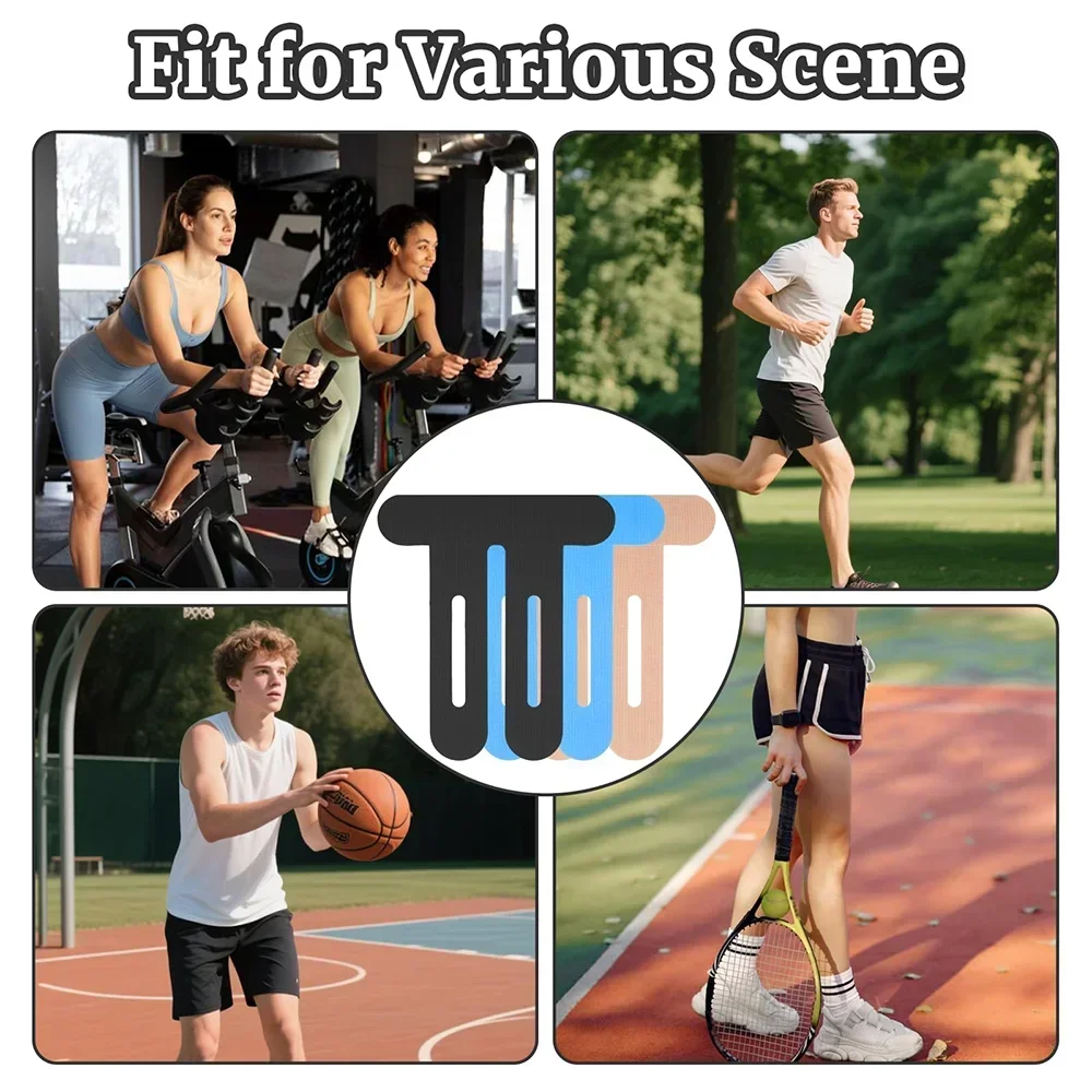 Kinesiology Tapes for Knees Waterproof & Breathable Sport