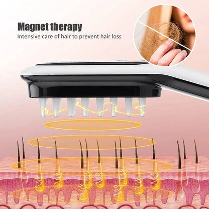 Electric Laser Hair Growth Comb Red Blue Light Massager