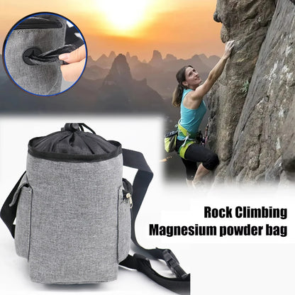Drawstring Chalk Bag Adjustable Storage Pouch Magnesium