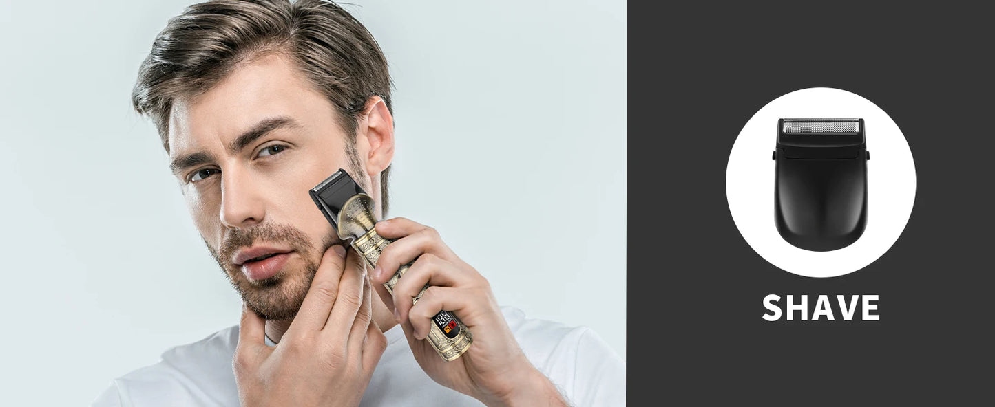 Beard Trimmer for Men Electric Razor Shaver Cordless