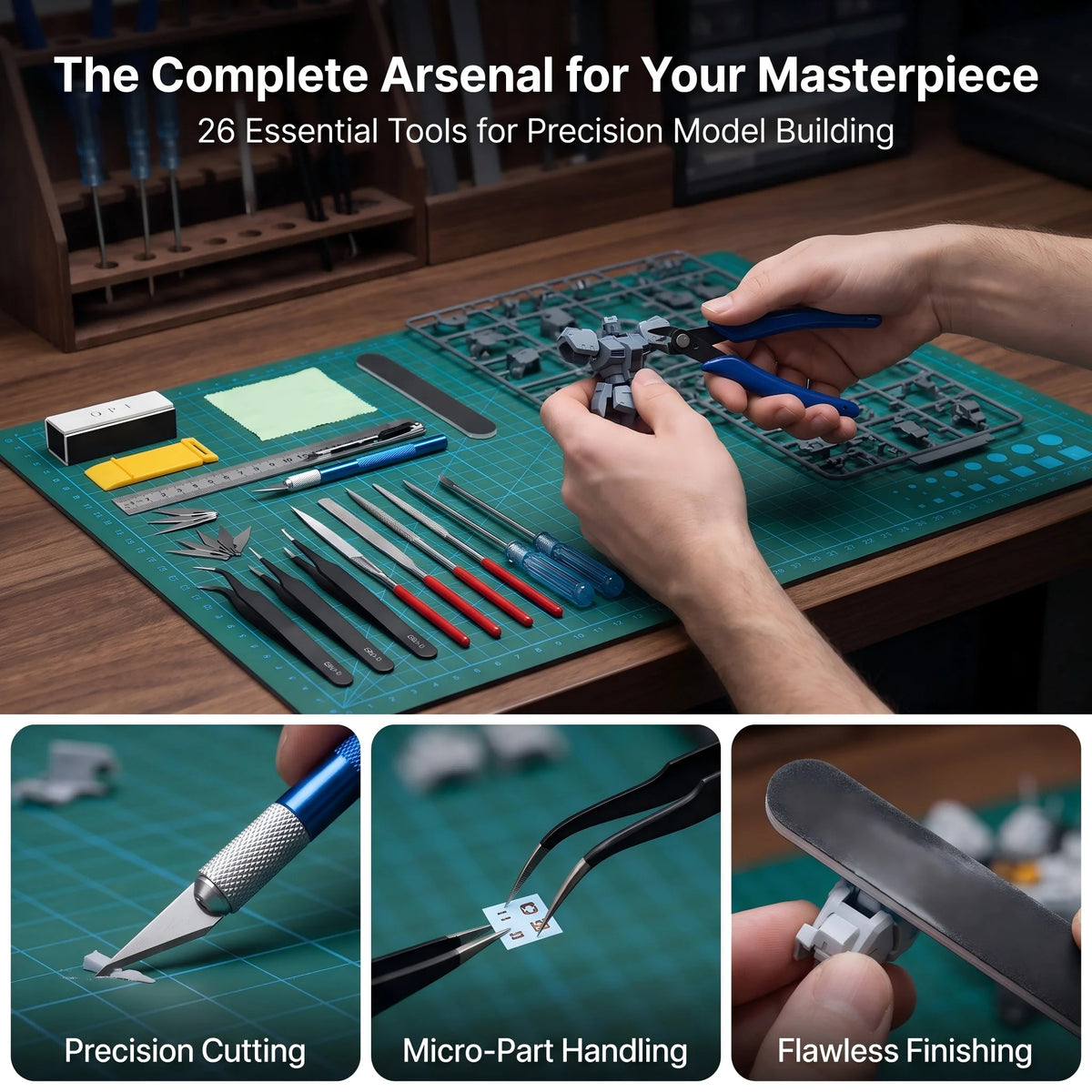 Gundam Model Tool Set DIY Hobby Assembly Kit