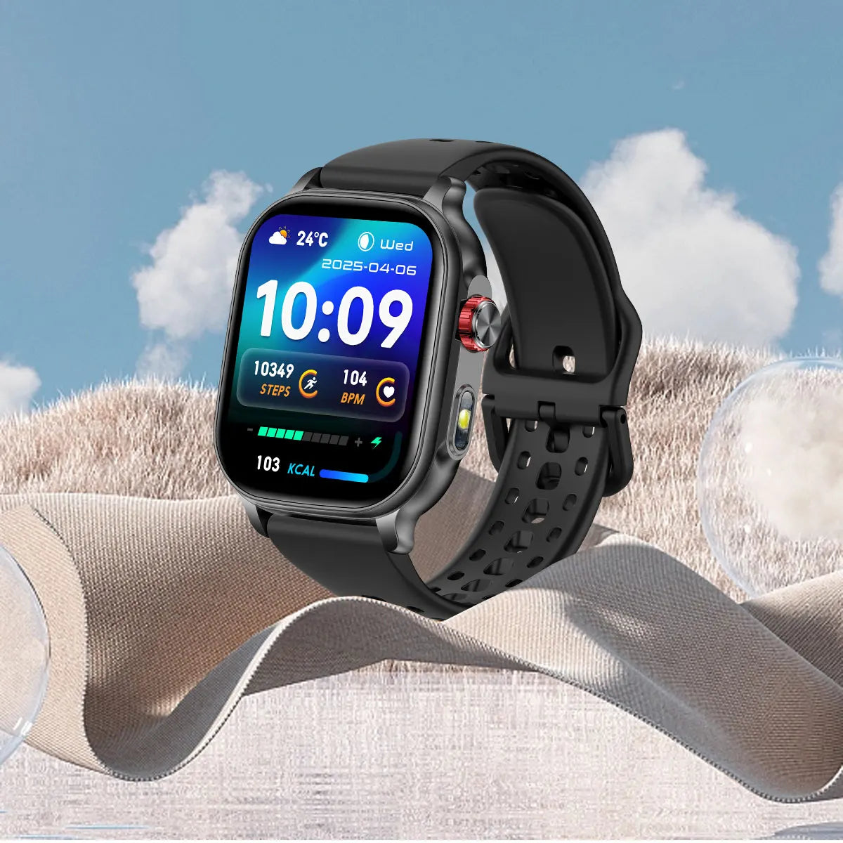 LIGE New Built-in 1400mAh Super Large Battery Smart Watch