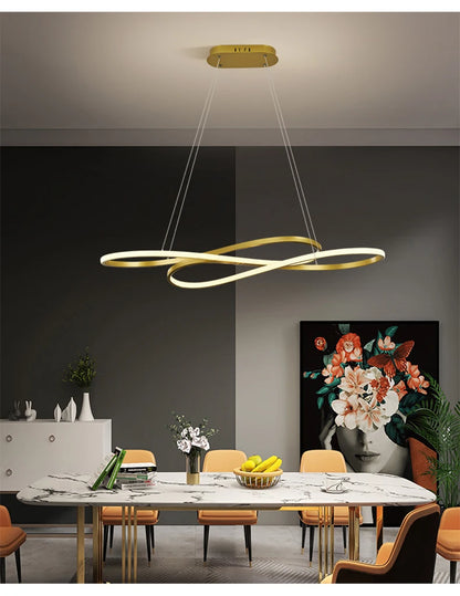 Nordic Simple LED Restaurant Pendant Lights Creative Light