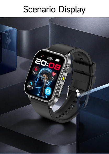 New Laser Treatment Three High Smart Watch Men ECG Heart Rate