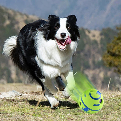 Dog Toy Wobble Wag Giggle Glow Ball Interactive
