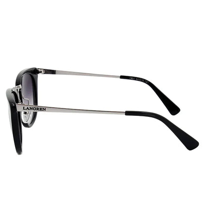 TAGION Fashion Unisex Cat Eye Plastic Frame Sunglasses