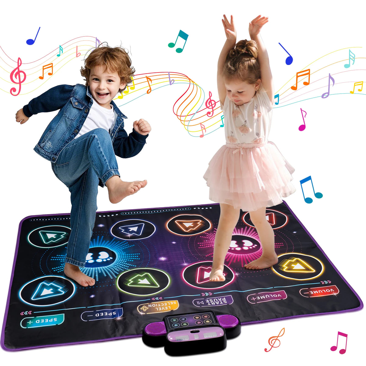 Dancing Blanket Kids Electronic Dance Mat Double Players