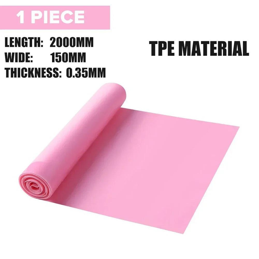 Length 200cm Yoga Pilates Stretch Resistance Band