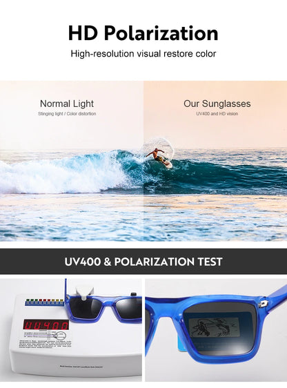 DML New Fashion Women Luxury Brand Square Sunglasses