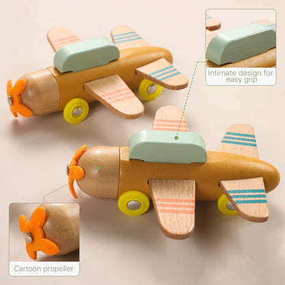 Wooden Train Birthday Toy  Montessori Toys Baby Educational Toys