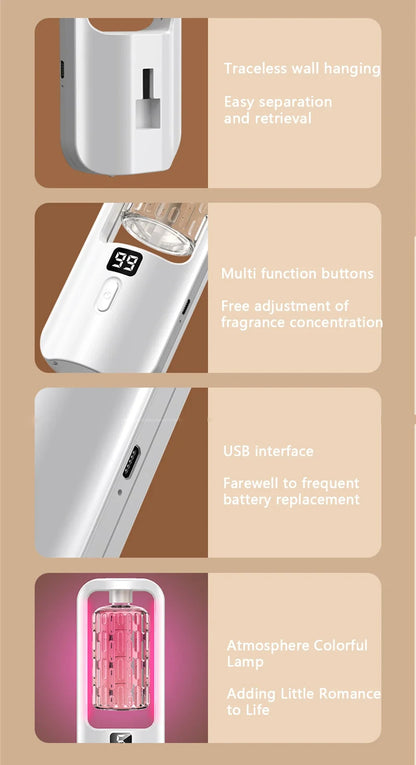 Aroma Diffuser Humidifier Fragrance Essential Oil Aromatherapy