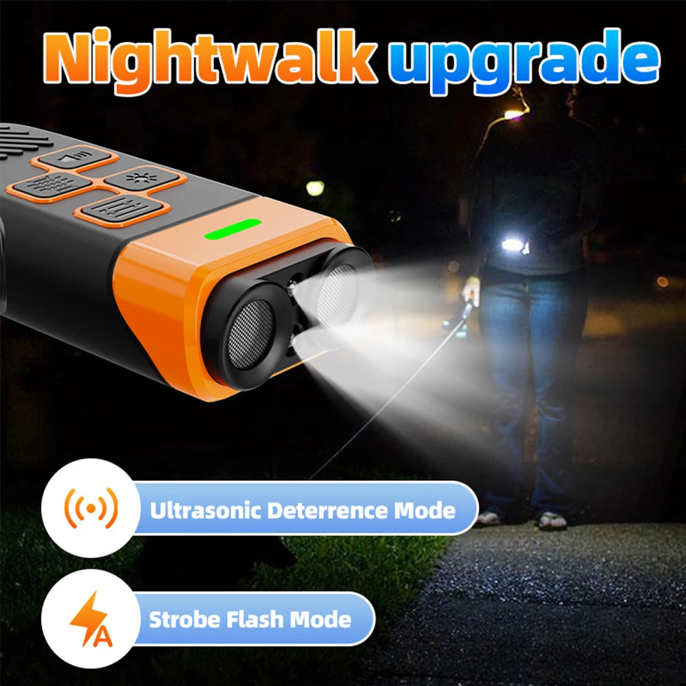 Dual Ultrasonic Pet Repeller Professional Dog Training