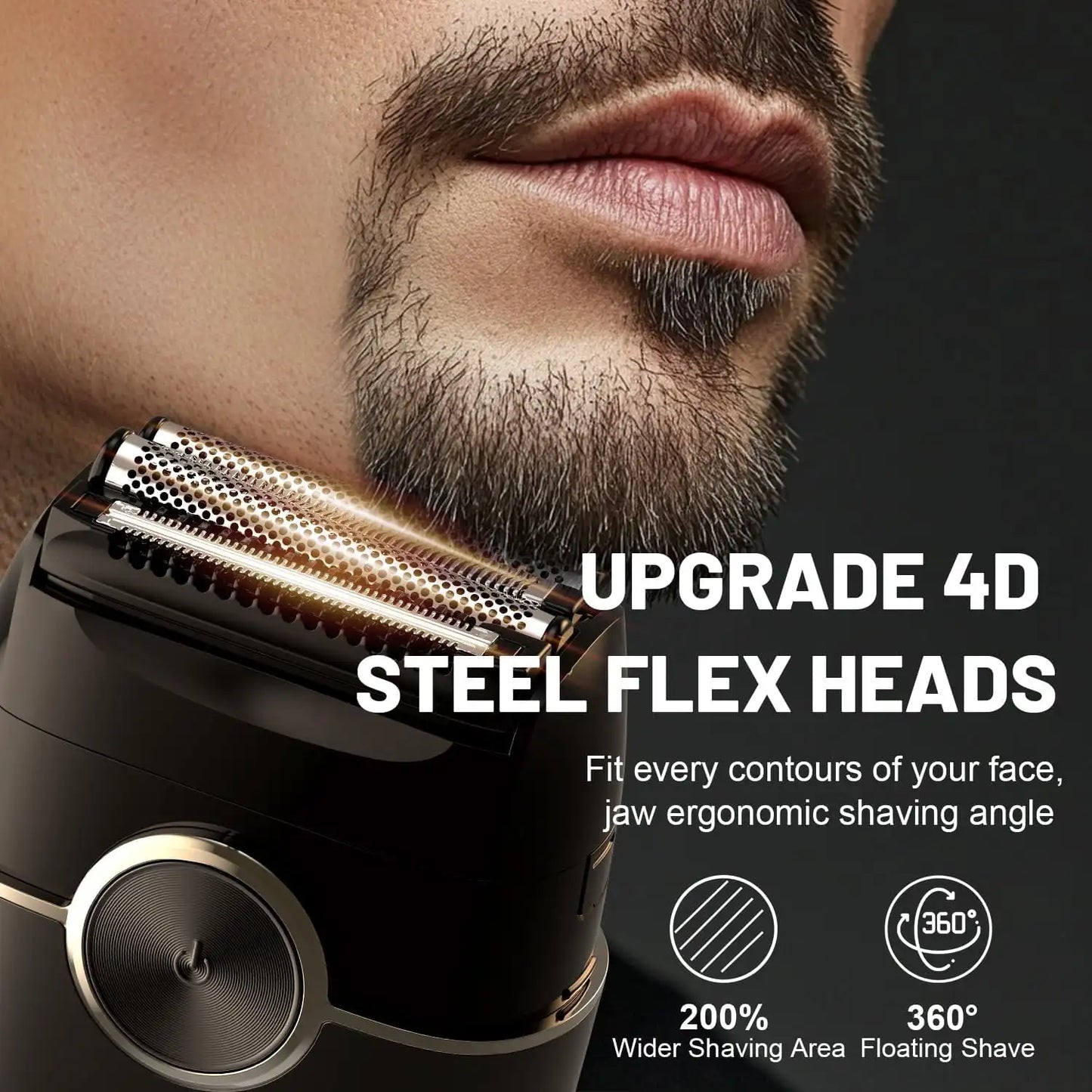 Sweker Electric Razor for Men 4 Blades Shaver