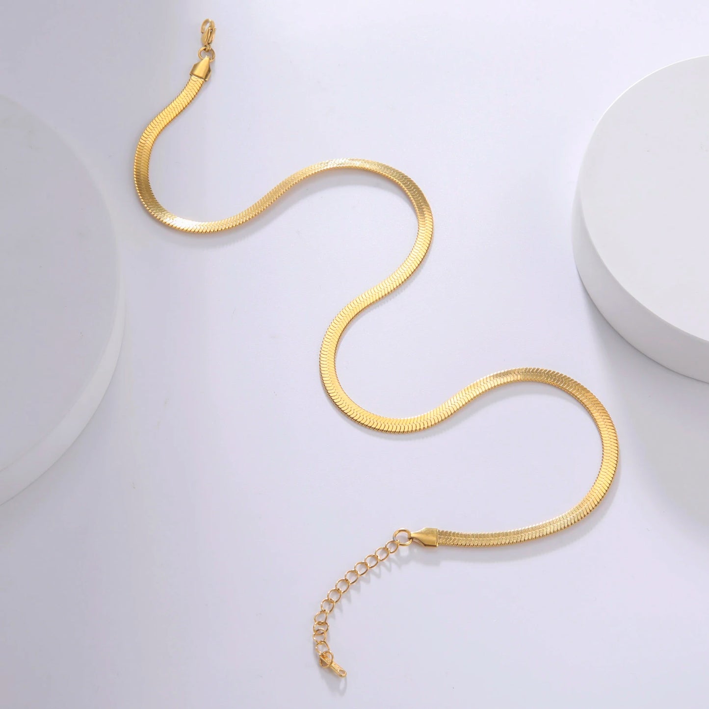 Skyrim Stainless Steel Snake Chain Necklace Trend Jewelry