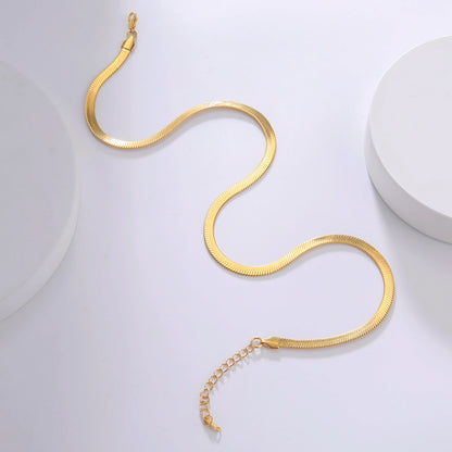 Skyrim Stainless Steel Snake Chain Necklace Trend Jewelry