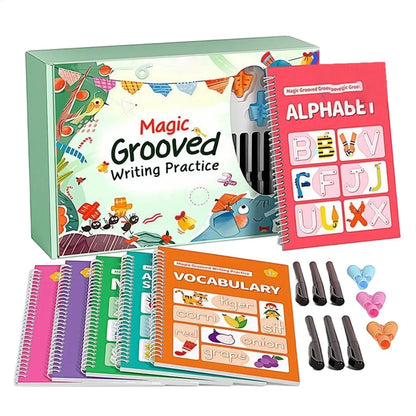 Reusable Grooved Handwriting Practice Book Learn to Write