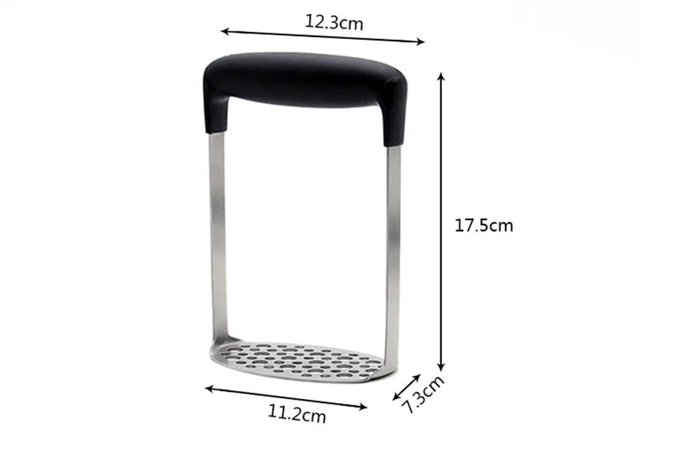 Stainless Steel Potato Pusher Pressed Potato Masher