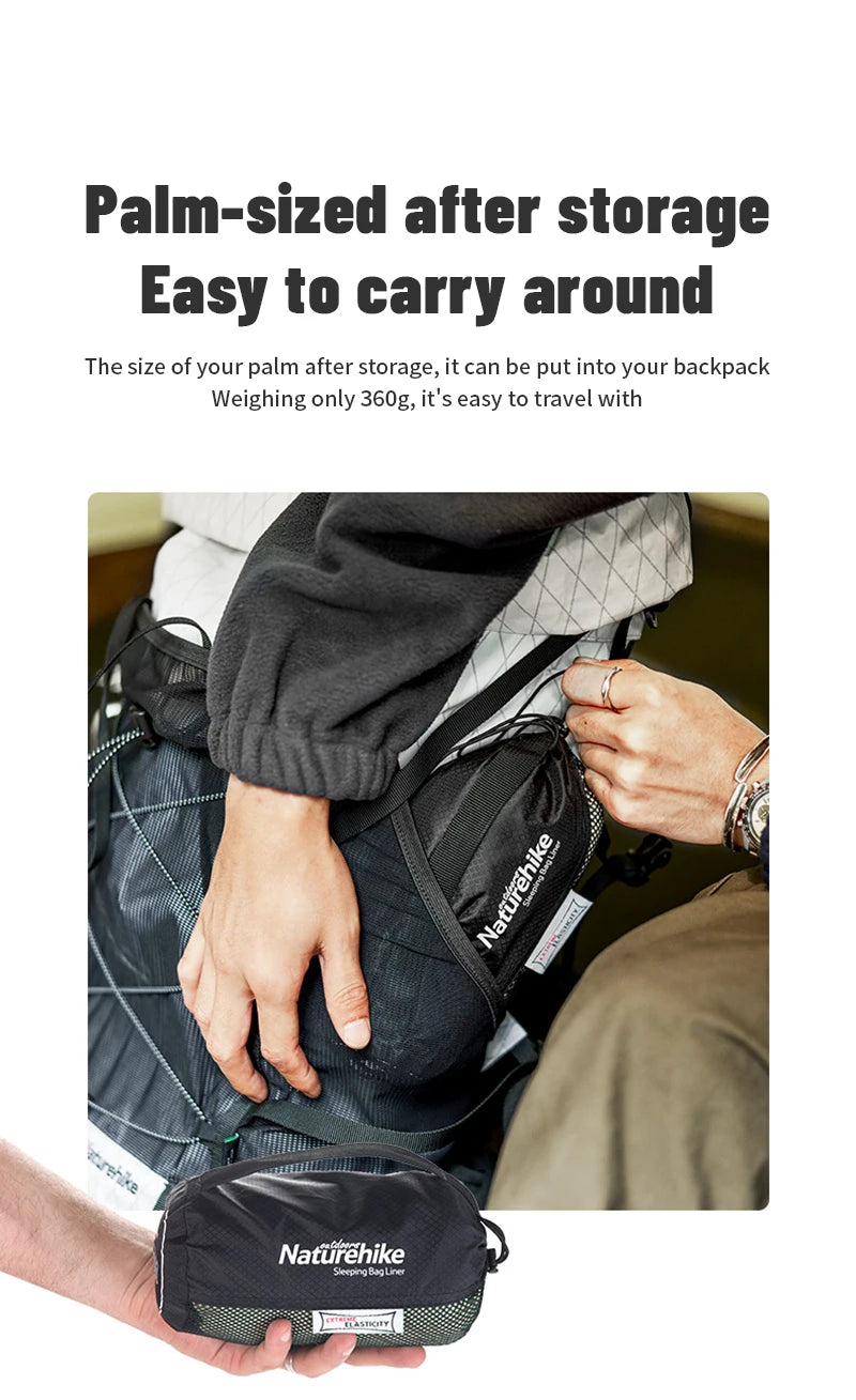 Sleeping Bag Liner Ultralight High Elastic Sleeping Bag