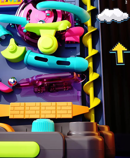 Educational Montessori Toy Multi-Layer Track Adventure