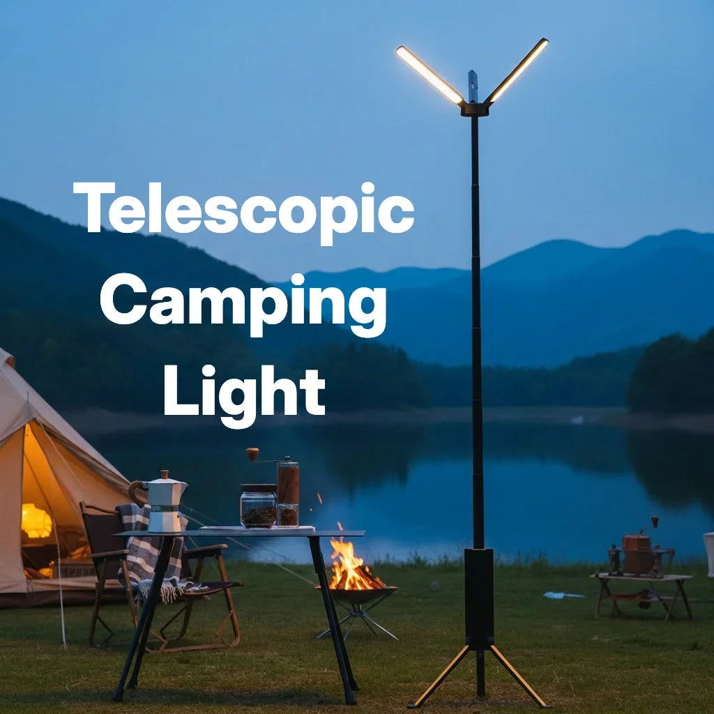 Telescopic Camping Light 15600mAh Rechargeable Lantern