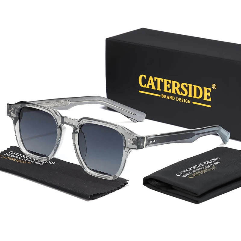 Square Fashion Sunglasses Men Core Insert Temple