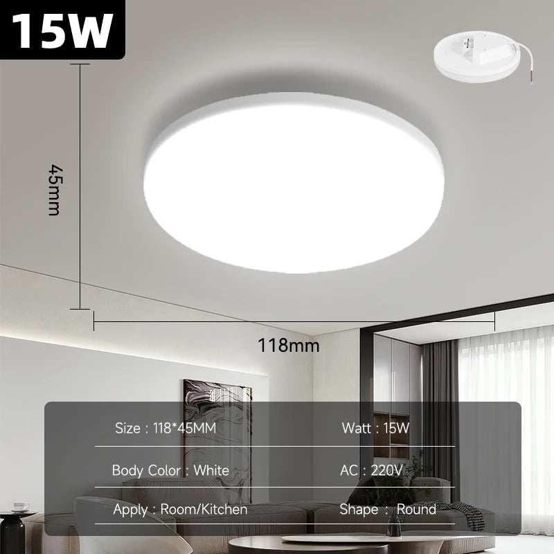 Led Ceiling Lights Round Modern Ceiling Lamp