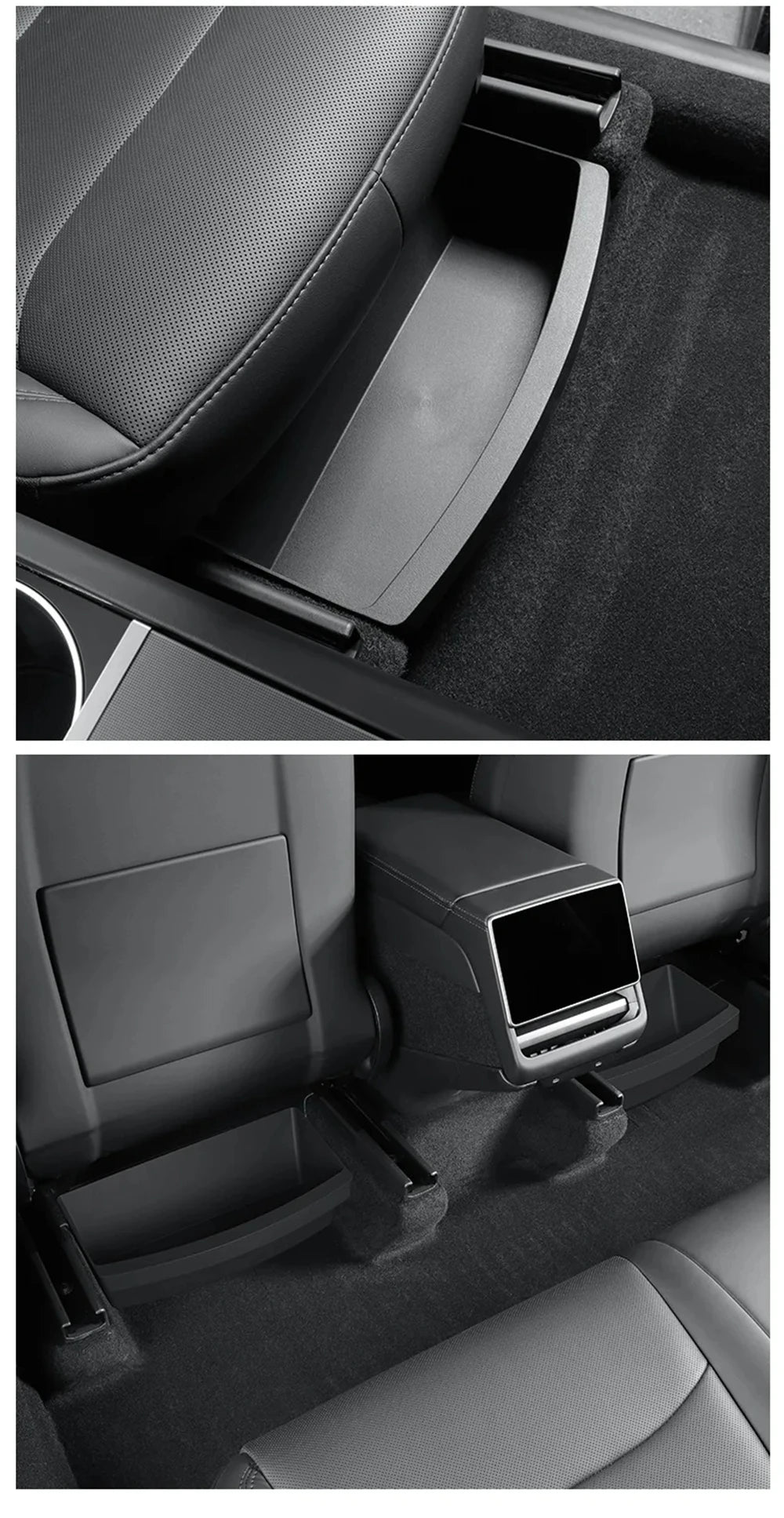 Under Seat Storage Box Organizer for Tesla Model