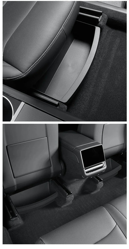 Under Seat Storage Box Organizer for Tesla Model