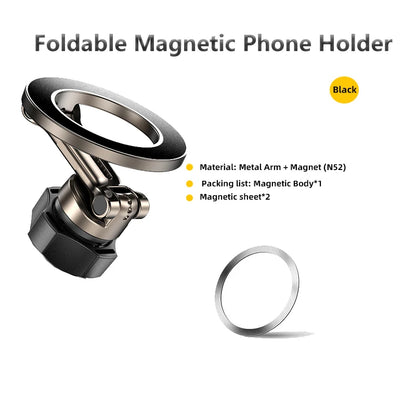 Extension Rod Car Mount Universal Foldable Magnetic Holder