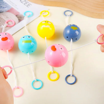 Rotating Flash Flying Ball Toy Rotating Cable Toy LED Light