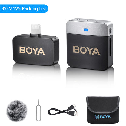 BOYA BY-M1V Wireless Lavalier Microphone