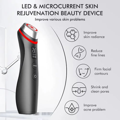 Booster Pro Led Facial Light Therapy Beauty Wand