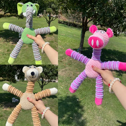 Indestructible Large Dog Sound Squeaky Toys Animals