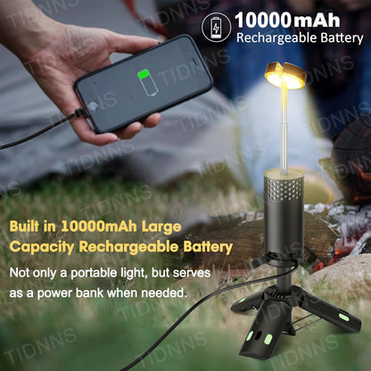 Telescopic Camping Light Rechargeable Fishing Lantern