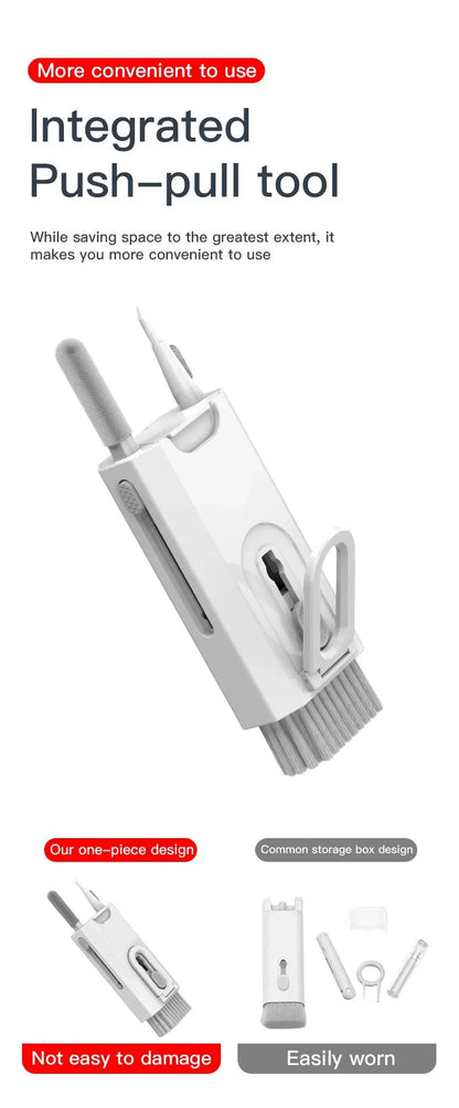 8 IN 1 Cleaning Kit Keyboard Cleaner For AirPods iPhone Cleaning Tools