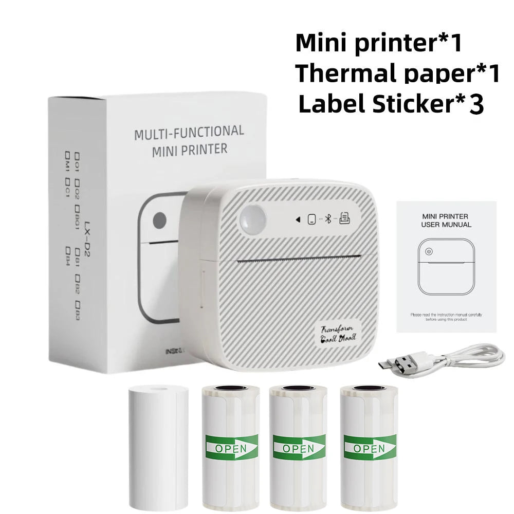 B3 Portable Mini Printers Wireless Bluetooth Inkless